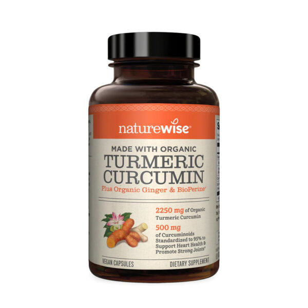 NatureWise Curcumin Turmeric 2250mg 95% Curcuminoids