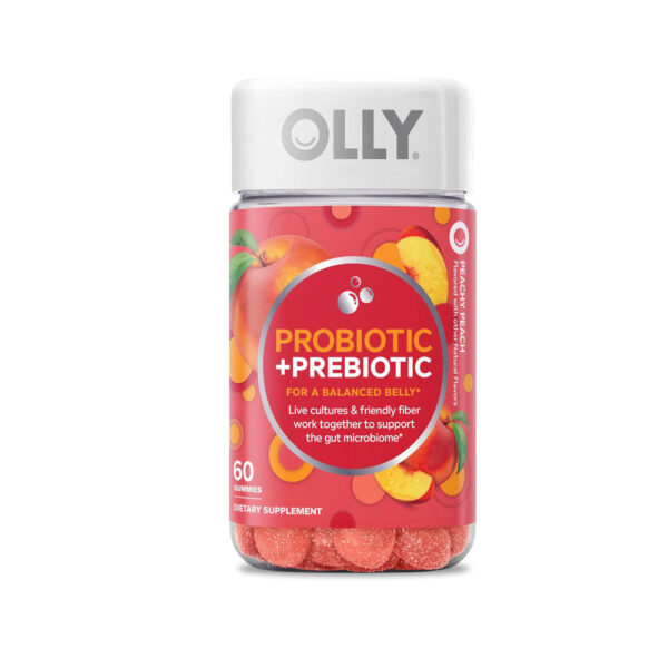 OLLY Probiotic + Prebiotic Gummy, Digestive Support