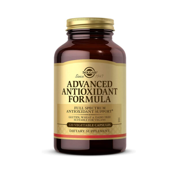 Solgar Advanced Antioxidant Formula, 120 Vegetable Caps