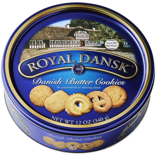 Royal Dansk Danish Cookie Selection, No Preservatives or Coloring Added