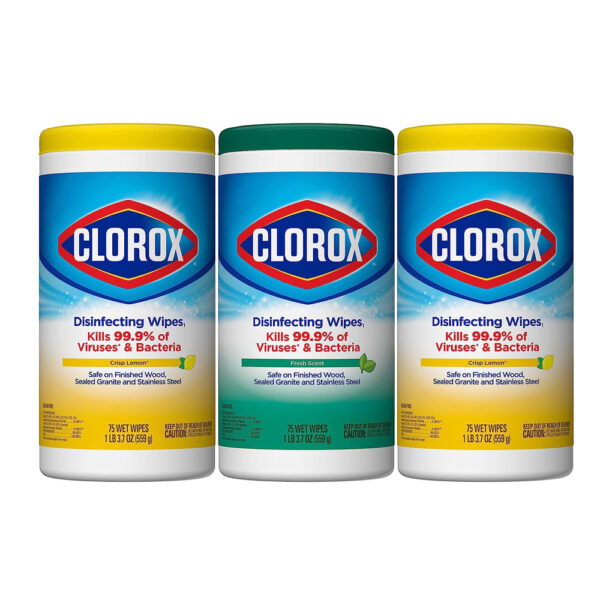 Clorox Disinfecting Wipes, Bleach Free Cleaning Wipes