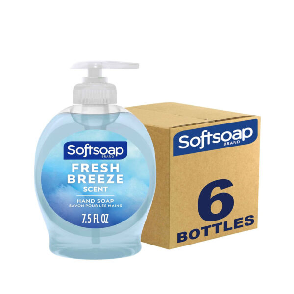 Softsoap Liquid Hand Soap, Fresh Breeze -(Pack of 6)